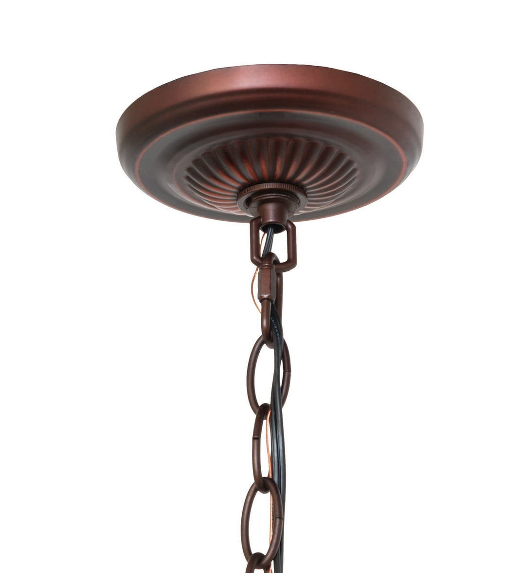 Meyda Tiffany - 12133 - One Light Pendant - Moravian Star - Mahogany Bronze