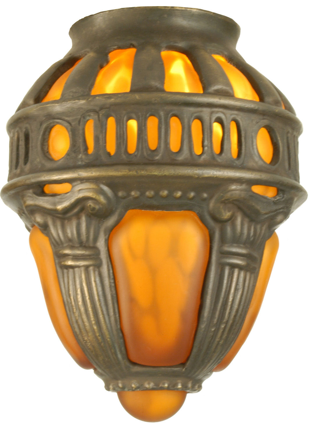 Meyda Tiffany - 22087 - Shade - Castle Crown - Antique