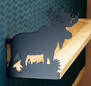 Meyda Tiffany - 23389 - Brackets - Moose - Textured Black