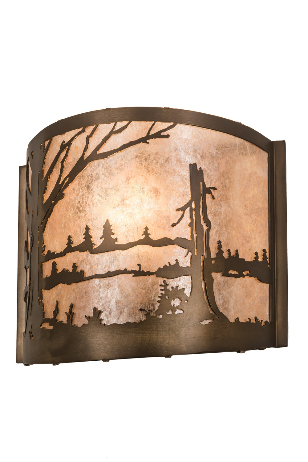 Meyda Tiffany - 23886 - One Light Wall Sconce - Quiet Pond - Antique Copper