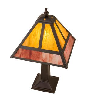 Meyda Tiffany - 27123 - One Light Accent Lamp - T" Mission" - Craftsman Brown,Mahogany Bronze