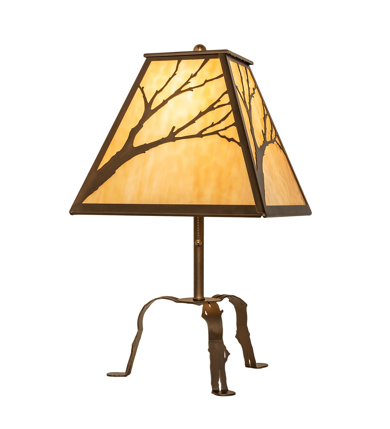 Meyda Tiffany - 27906 - One Light Table Lamp - Branches - Antique Copper