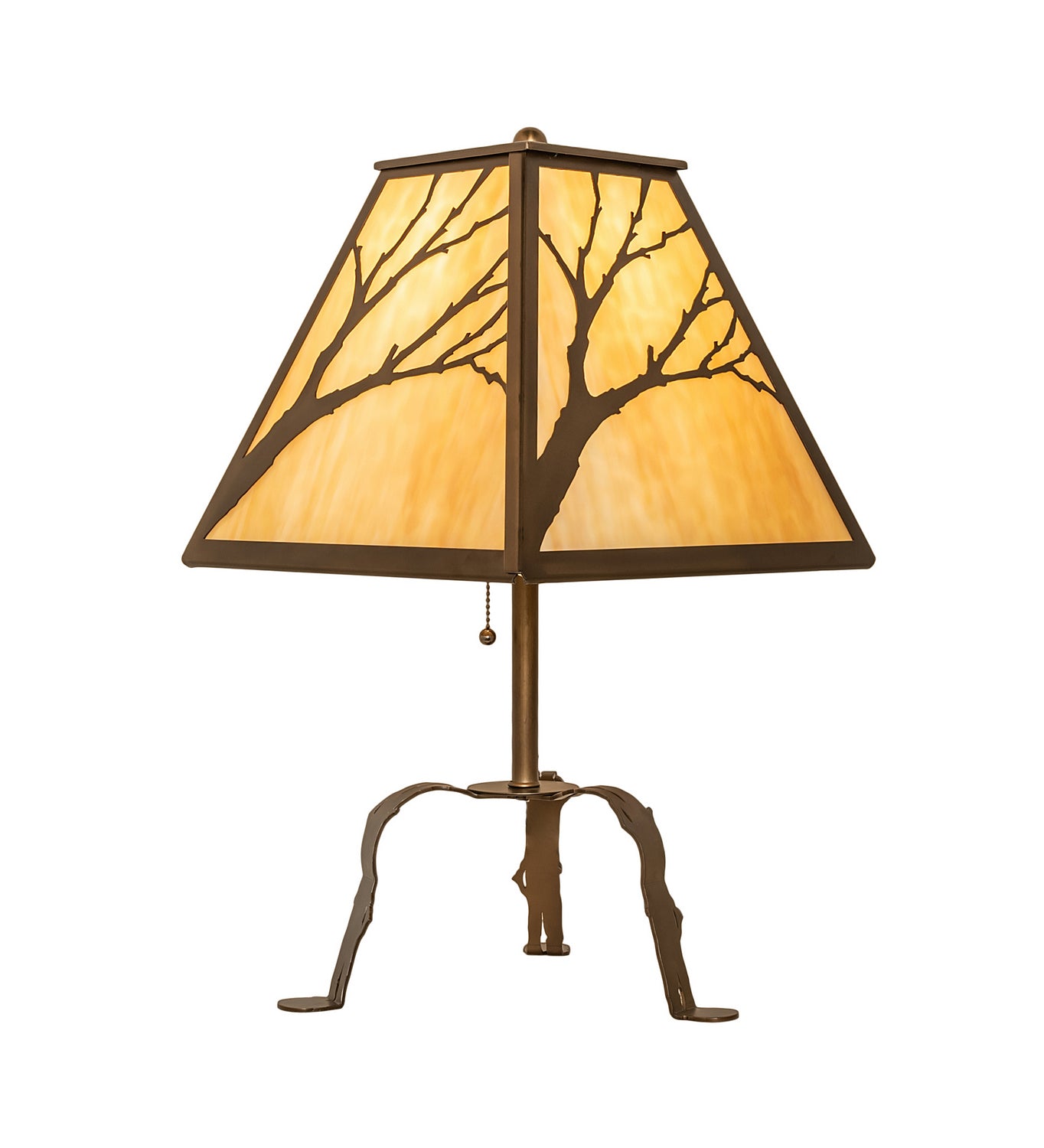 Meyda Tiffany - 27906 - One Light Table Lamp - Branches - Antique Copper