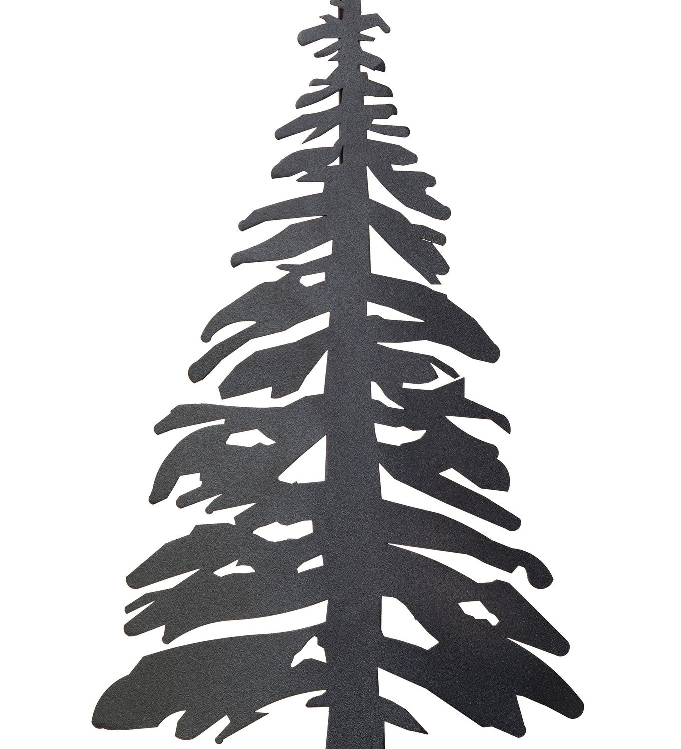 Meyda Tiffany - 49332 - Table Base Hardware - Tall Pines - Textured Black