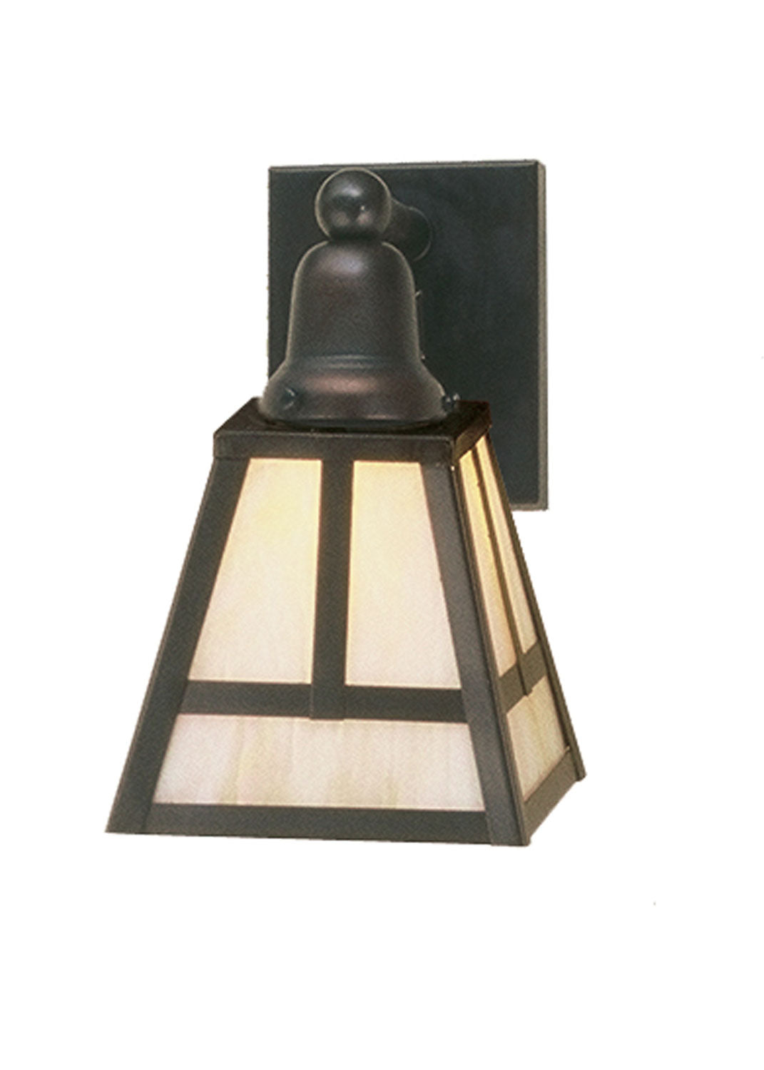 Meyda Tiffany - 52446 - One Light Wall Sconce - T" Mission" - Craftsman Brown