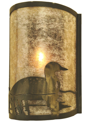 Meyda Tiffany - 68173 - One Light Wall Sconce - Loon - Antique Copper