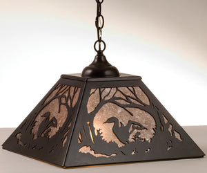 Meyda Tiffany - 73908 - Two Light Pendant - Loon - Timeless Bronze