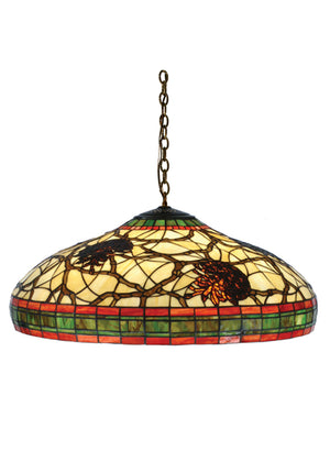 Meyda Tiffany - 77981 - Three Light Pendant - Pinecone - Bronze