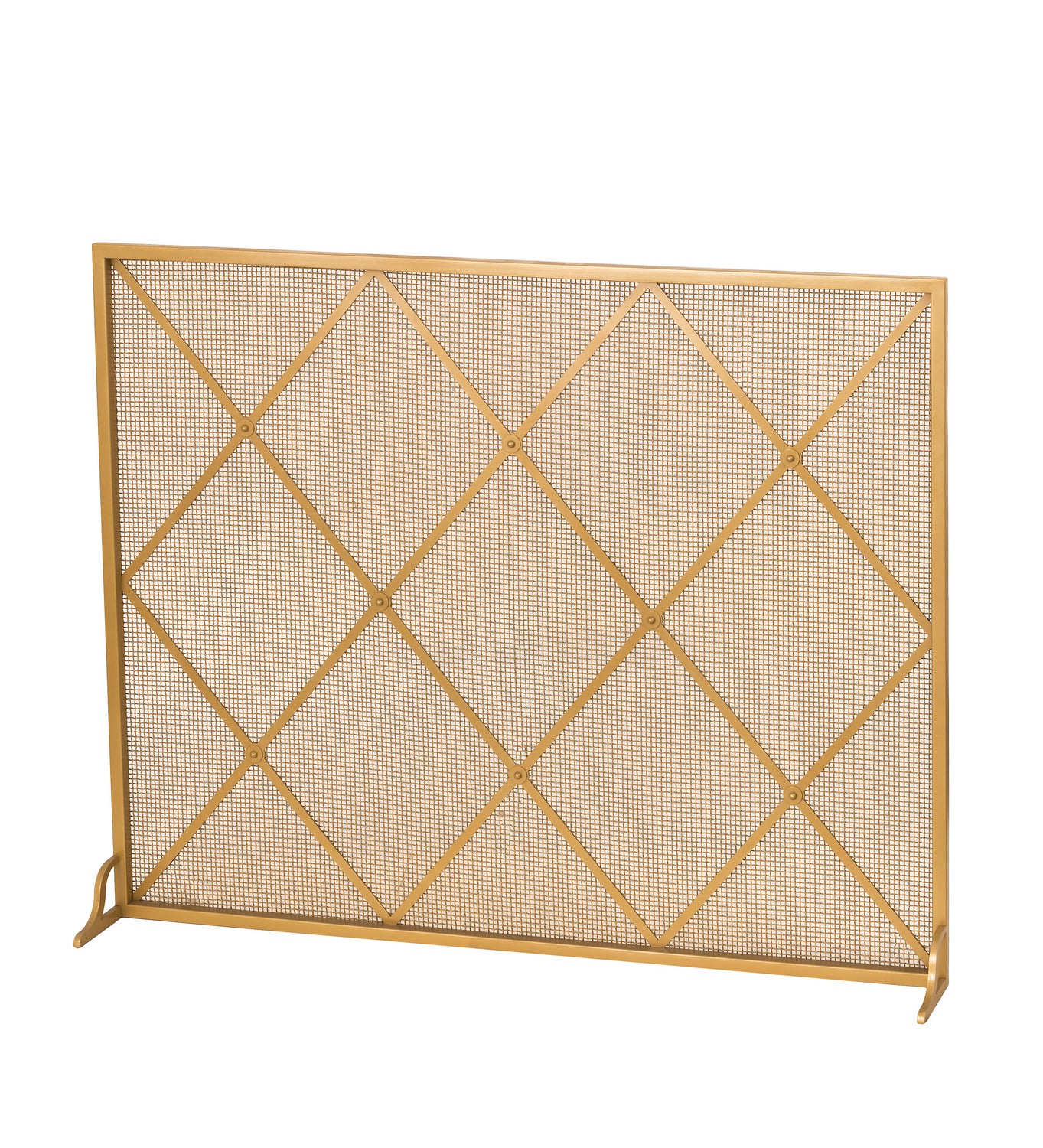 Meyda Tiffany - 81242 - Fireplace Screen - Diamonds - Sahara Gold