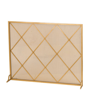 Meyda Tiffany - 81242 - Fireplace Screen - Diamonds - Sahara Gold