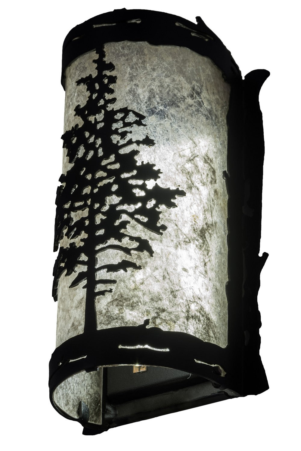 Meyda Tiffany - 99174 - LED Wall Sconce - Tamarack - Textured Black