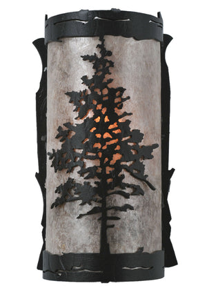 Meyda Tiffany - 99174 - LED Wall Sconce - Tamarack - Textured Black