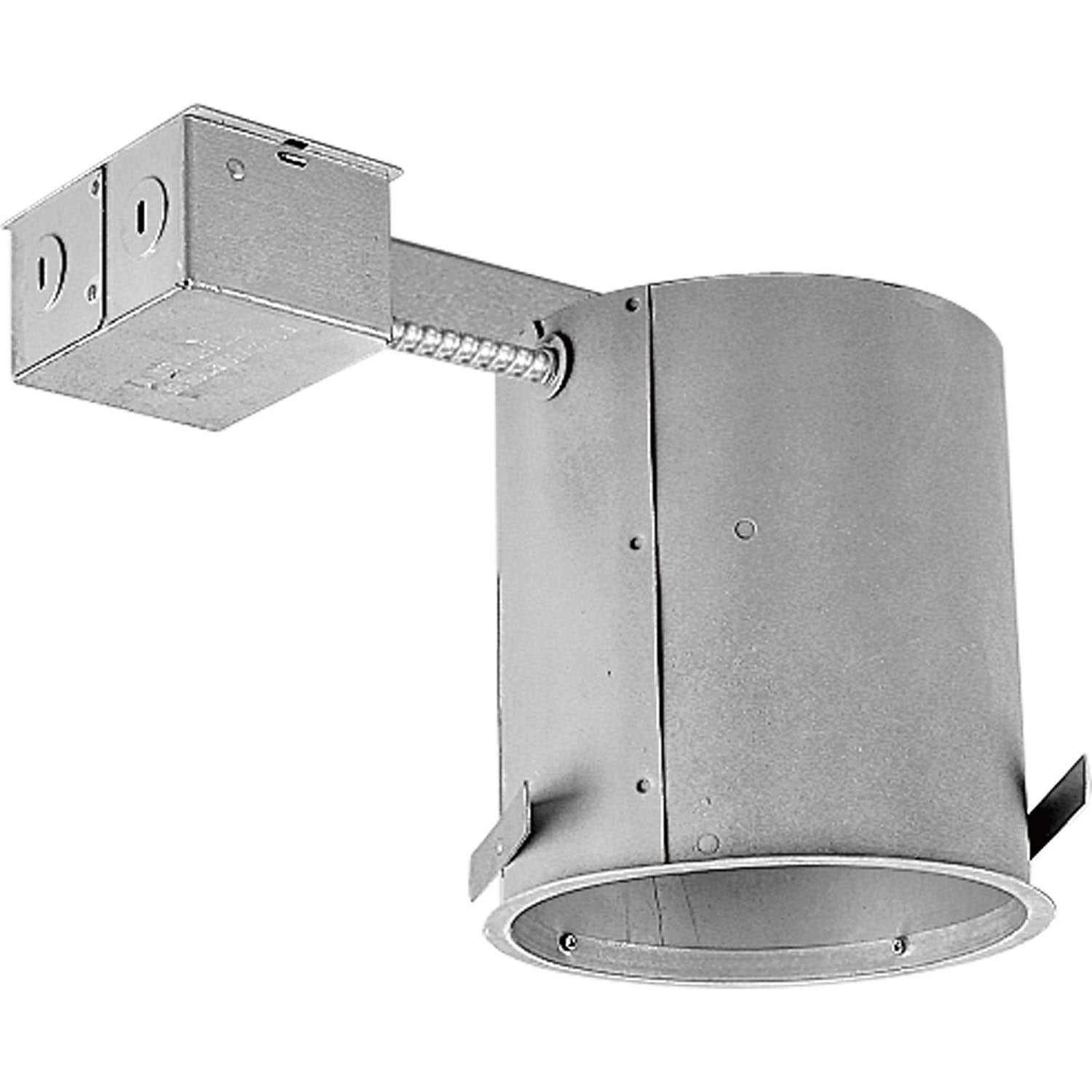 Progress Lighting - P187-TG - 6" Incandescent Remodel IC and Non IC Housing - Recessed - Housing - No Finish