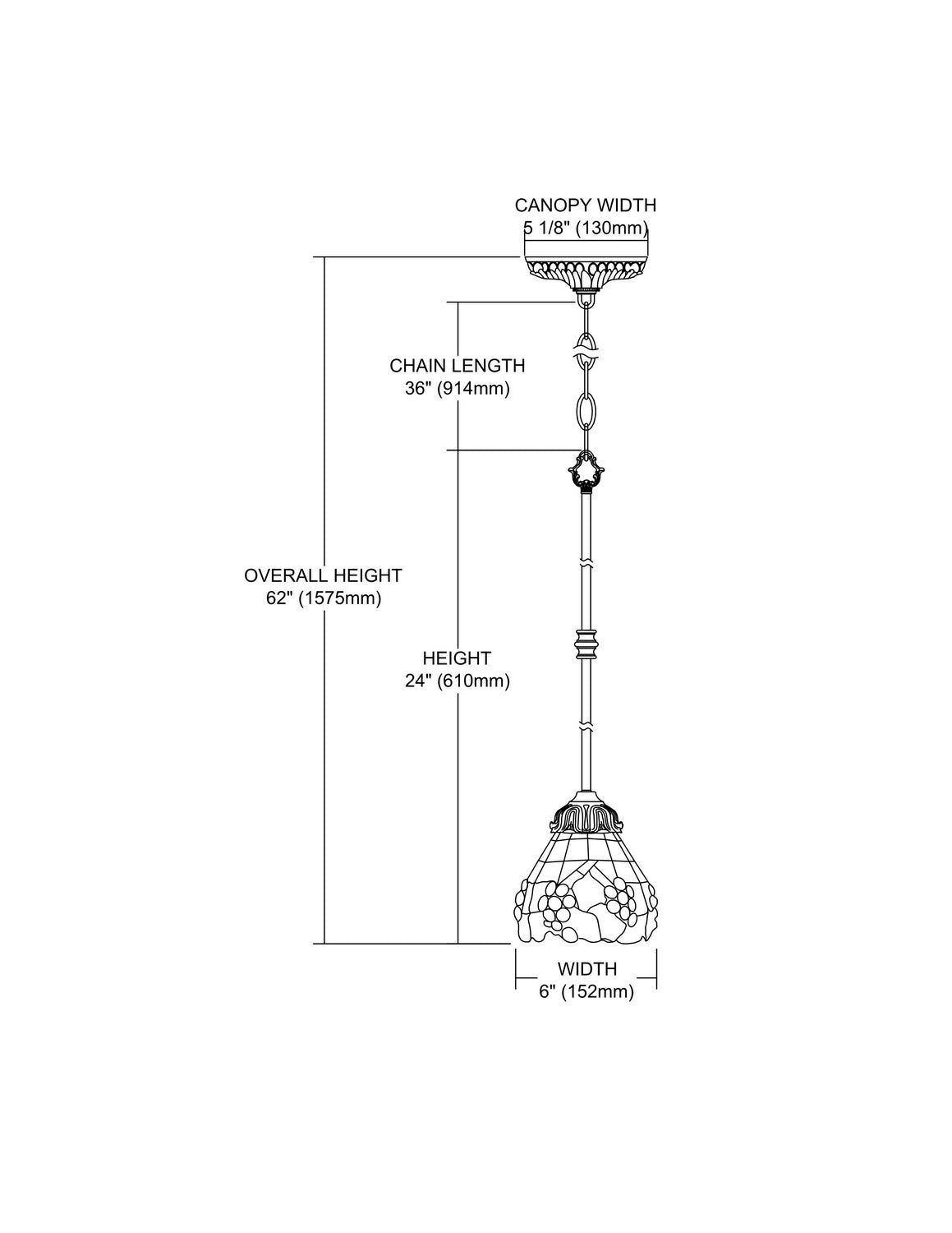 ELK Home - 078-TB-07 - One Light Mini Pendant - Mix-N-Match - Tiffany Bronze