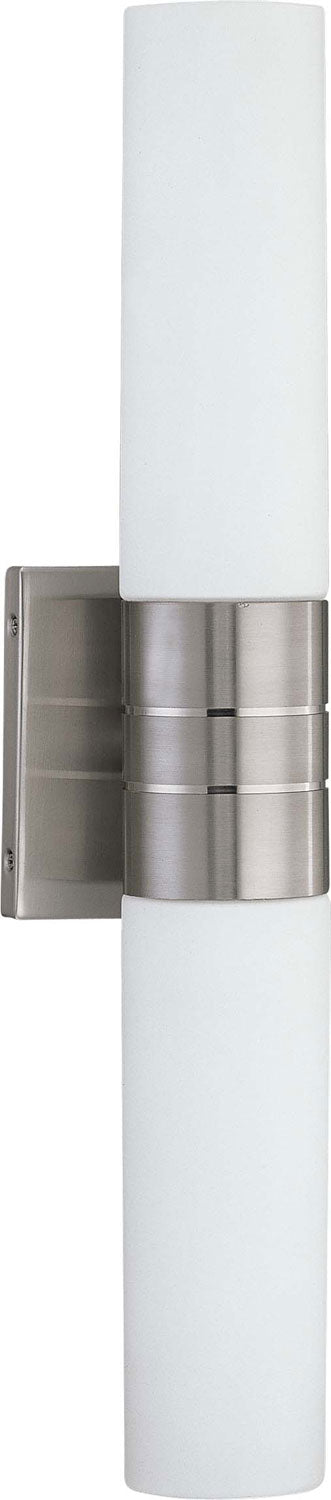 Nuvo Lighting - 60-2936 - Two Light Wall Sconce - Link - Brushed Nickel