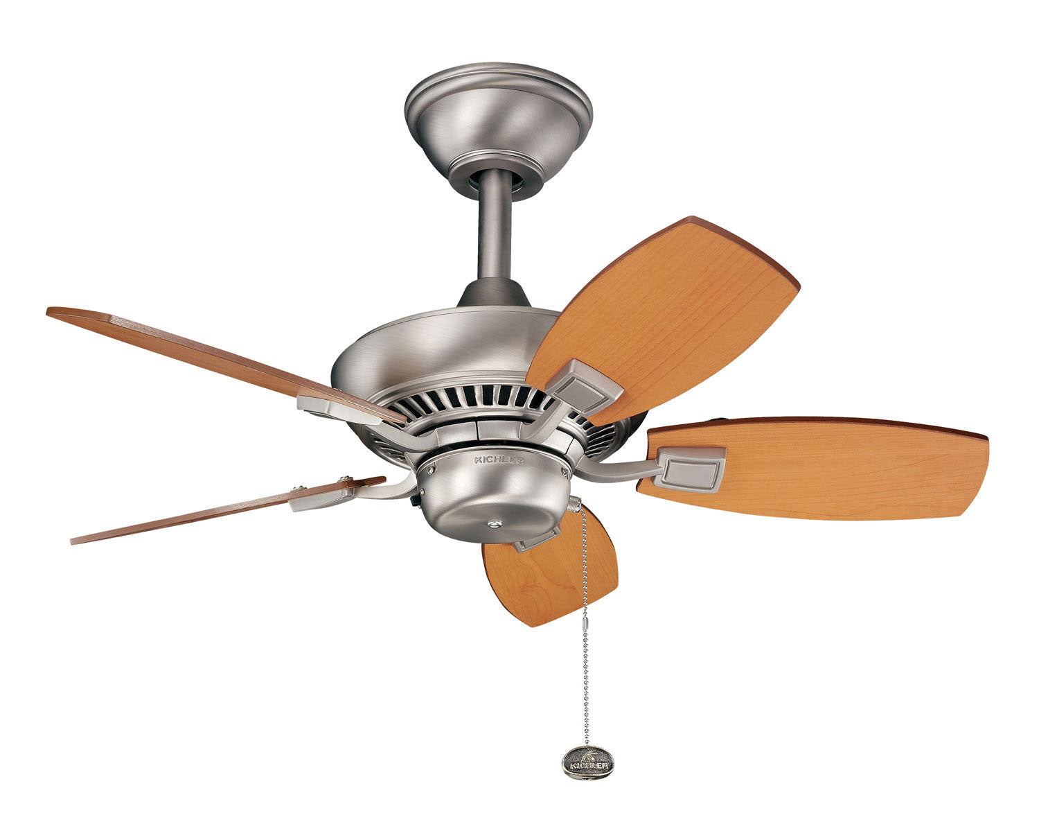 Kichler - 300103NI - 30"Ceiling Fan - Canfield - Brushed Nickel