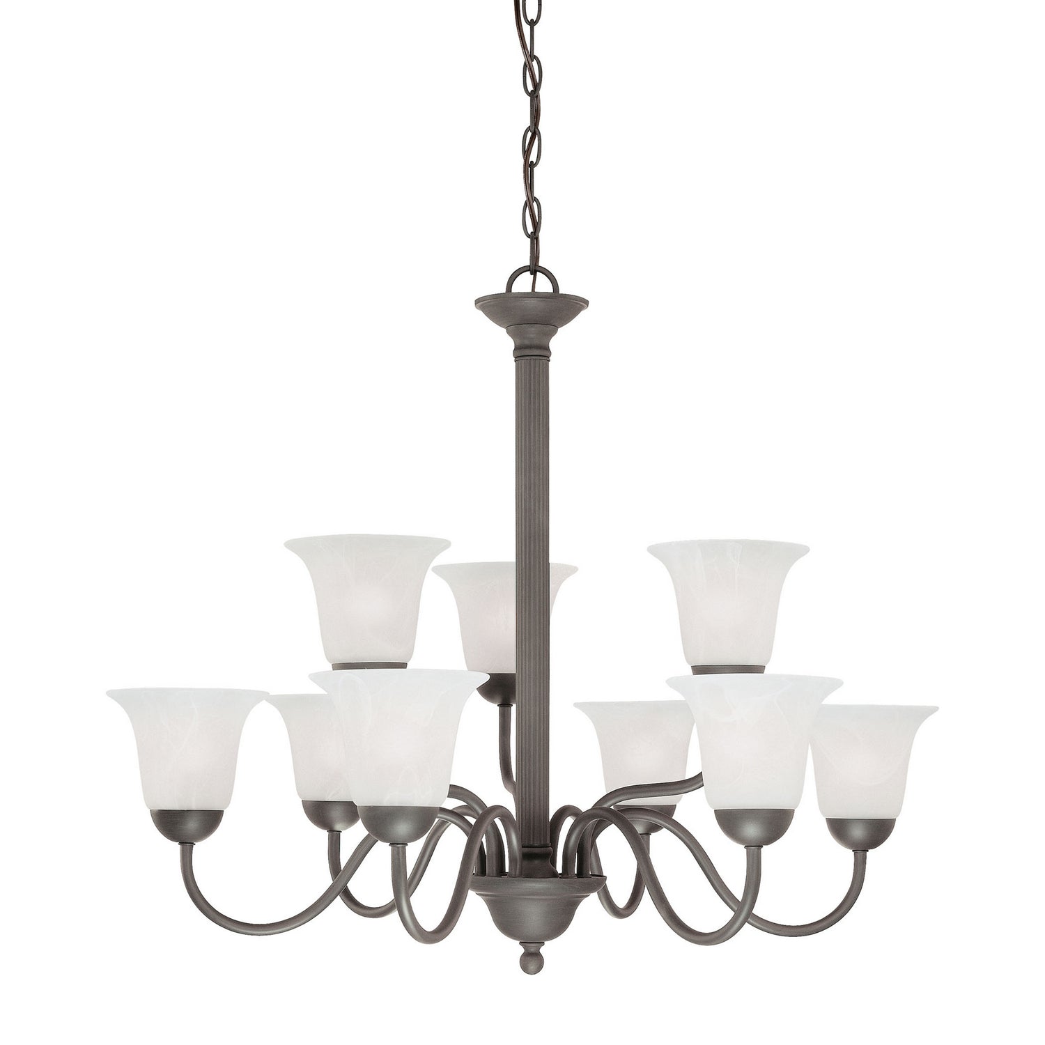 ELK Home - SL881363 - Nine Light Chandelier - Riva - Painted Bronze