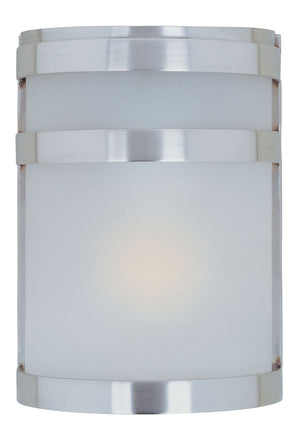 Maxim - 5000FTSST - One Light Outdoor Wall Lantern - Arc - Stainless Steel