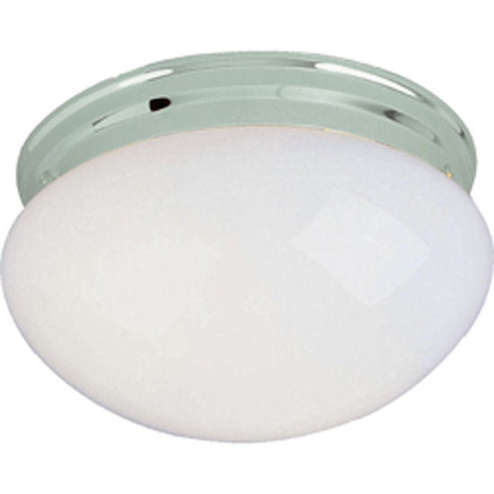 Maxim - 5881WTSN - Two Light Flush Mount - Essentials - 588x - Satin Nickel