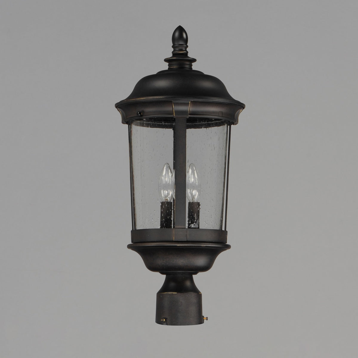 Maxim - 40091CDBZ - Three Light Outdoor Pole/Post Lantern - Dover VX - Bronze