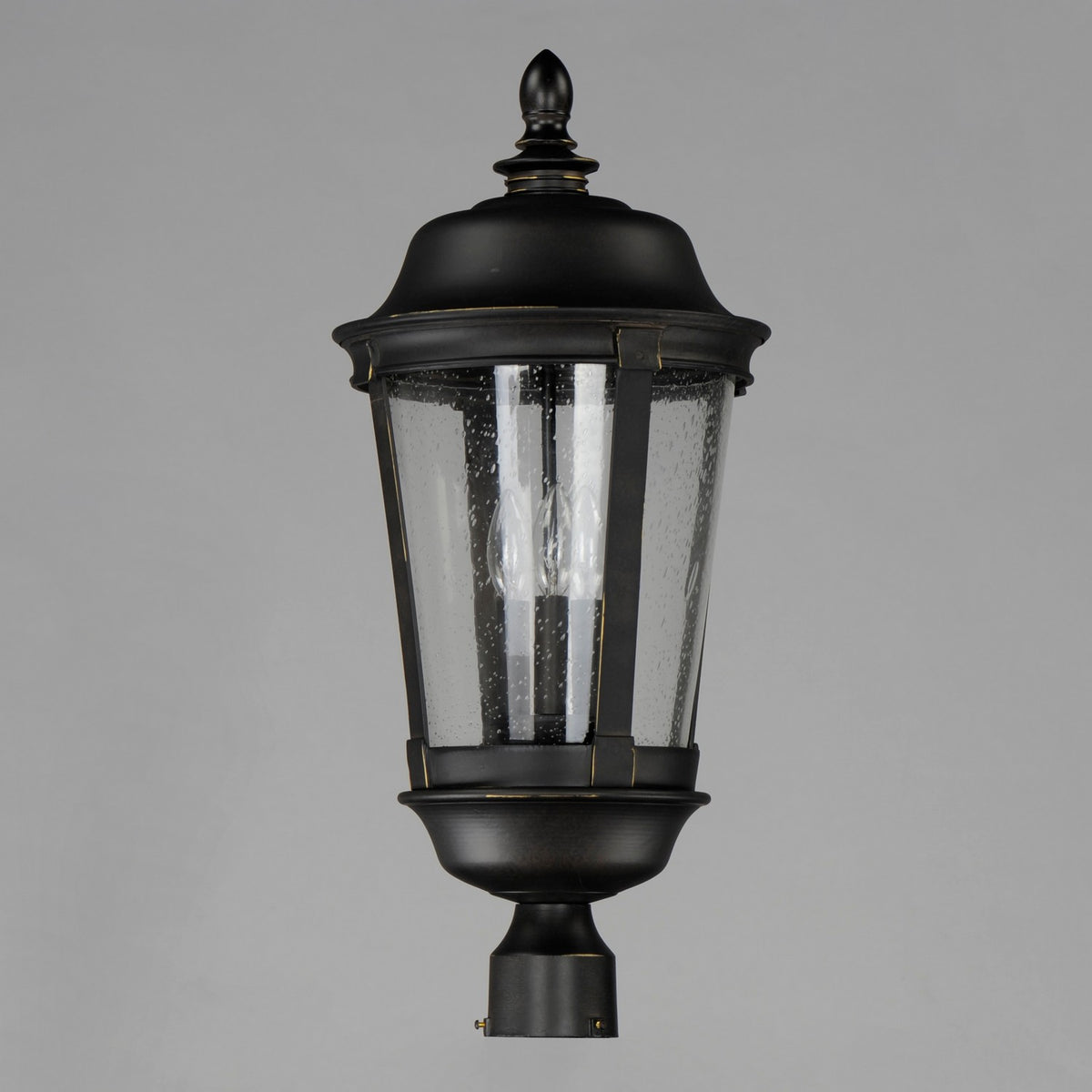 Maxim - 40092CDBZ - Three Light Outdoor Pole/Post Lantern - Dover VX - Bronze