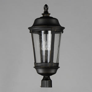 Maxim - 40092CDBZ - Three Light Outdoor Pole/Post Lantern - Dover VX - Bronze