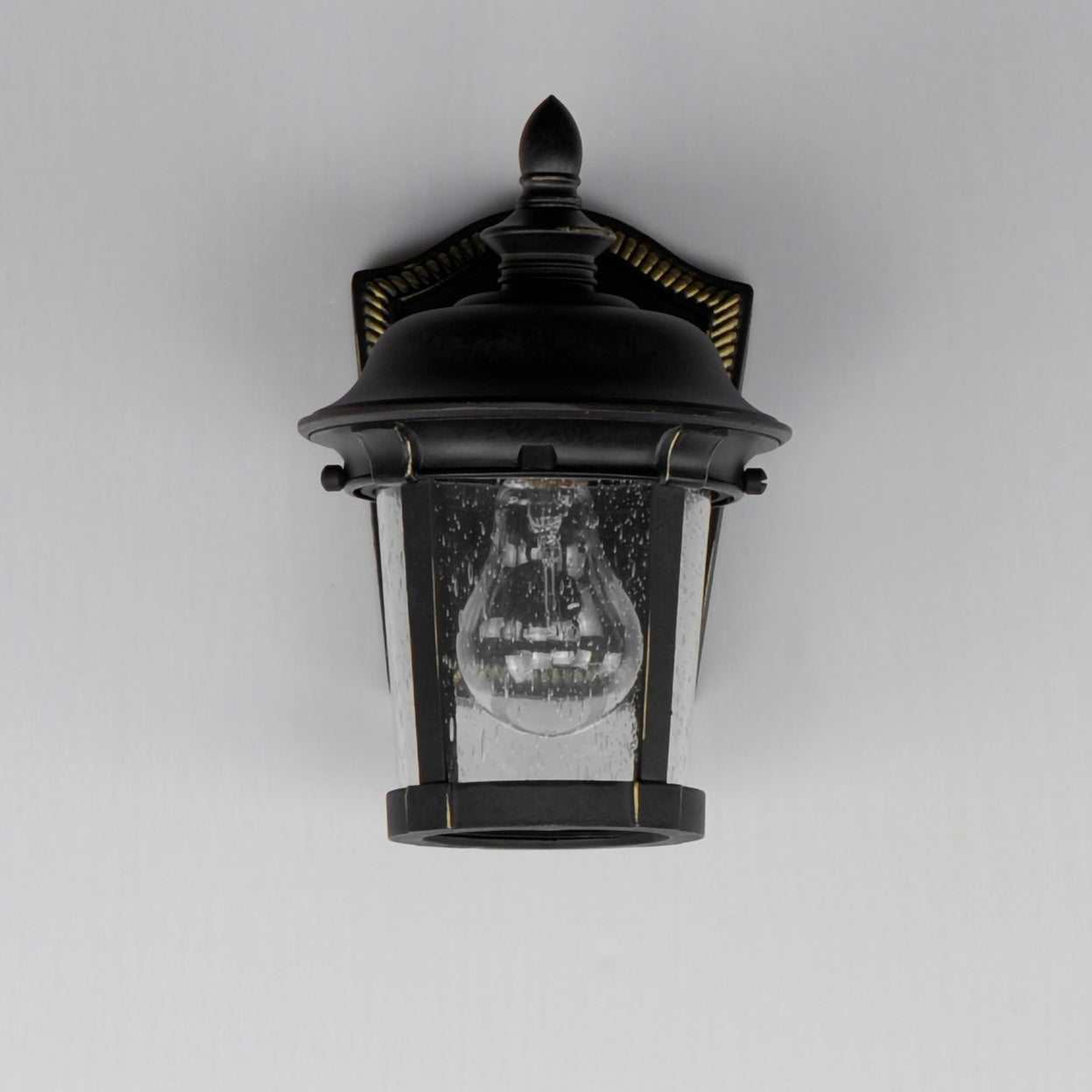 Maxim - 40096CDBZ - One Light Outdoor Wall Lantern - Dover VX - Bronze