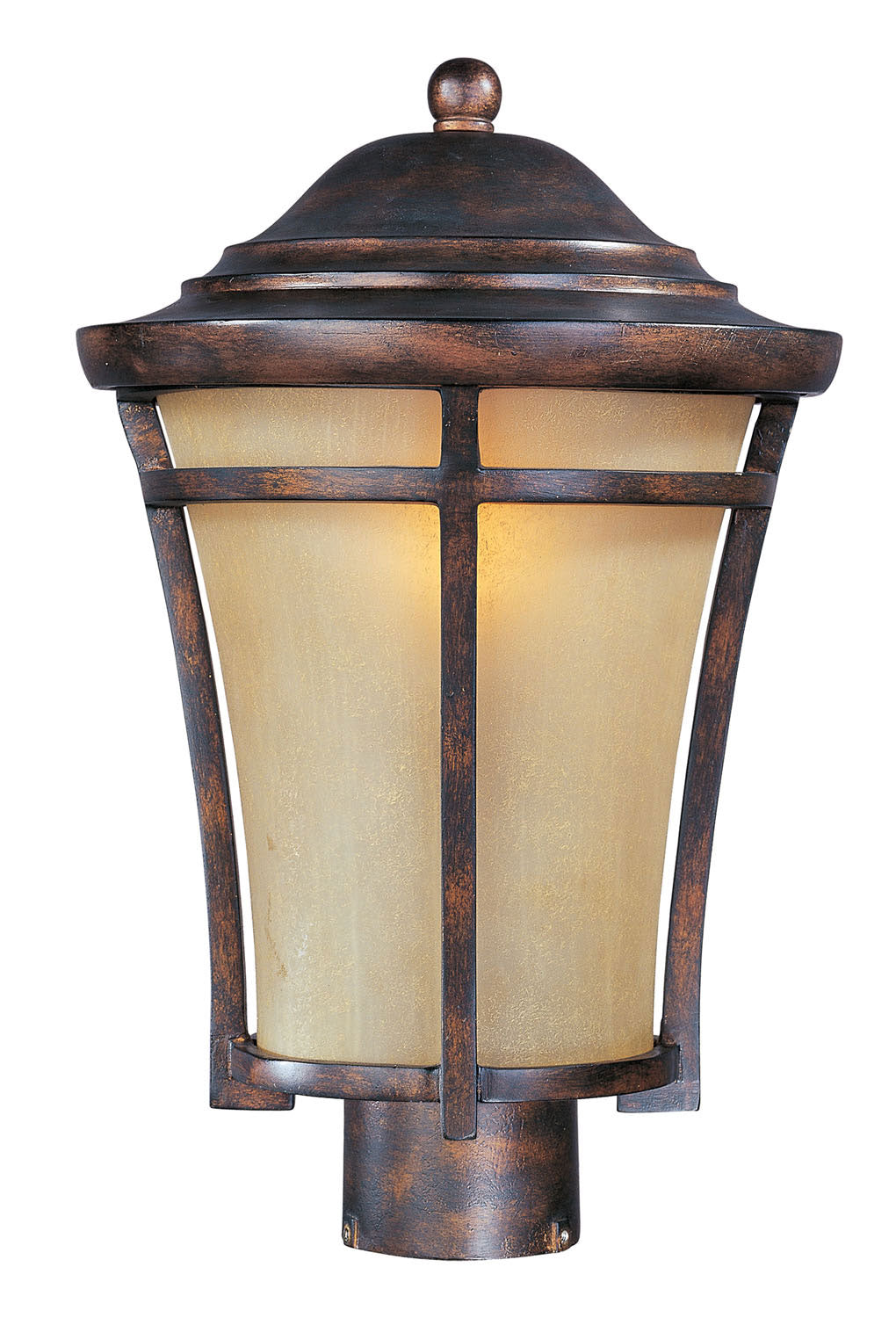 Maxim - 40160GFCO - One Light Outdoor Pole/Post Lantern - Balboa VX - Copper Oxide