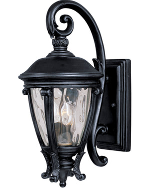 Maxim - 41424WGBK - Two Light Outdoor Wall Lantern - Camden VX - Black