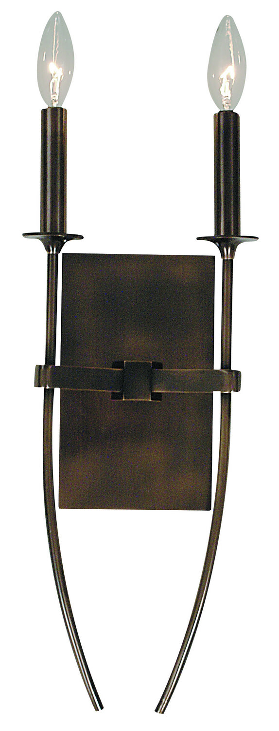 Framburg - 1007 RB - Two Light Wall Sconce - Maisonette - Roman Bronze