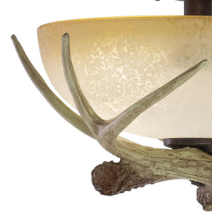 Vaxcel - LK33012WP-C - LED Fan Light Kit or Semi Flush Ceiling Light - Lodge - Weathered Patina