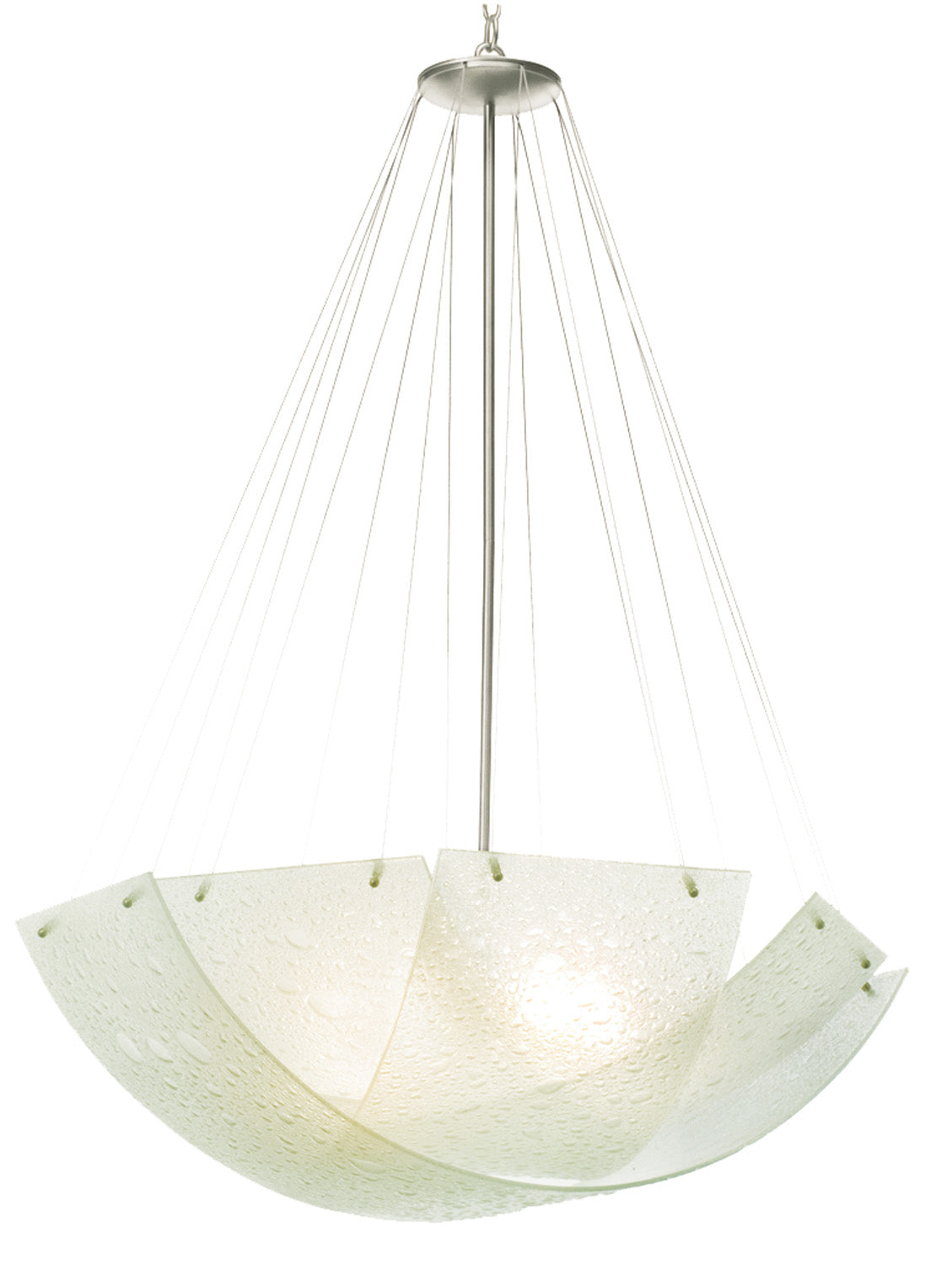 Kalco - 5099SN - Five Light Pendant - Cirrus - Satin Nickel