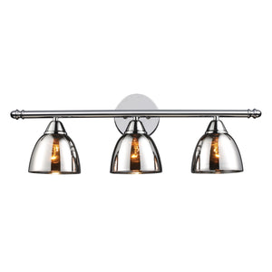 ELK Home - 10072/3 - Three Light Vanity - Reflections - Polished Chrome