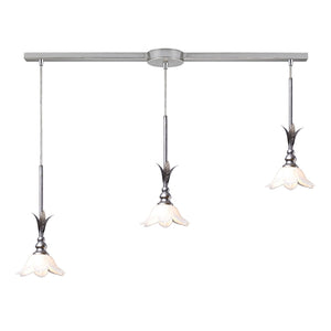 ELK Home - 10100/3L-CW - Three Light Chandelier - Balini - Antique Silver