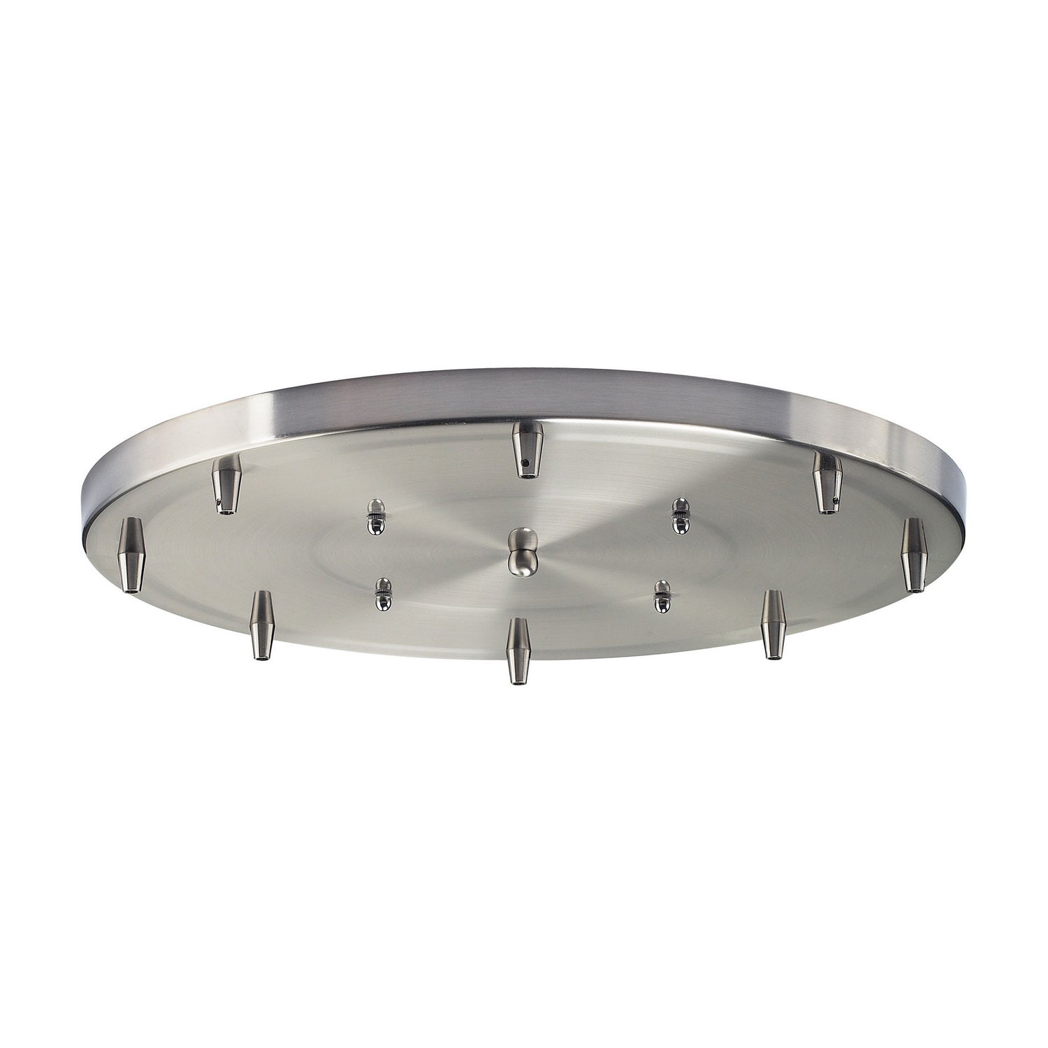 ELK Home - 8R-SN - Eight Light Pan - Pendant Options - Satin Nickel