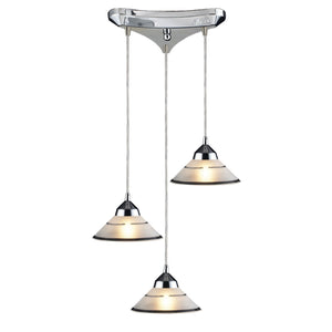 ELK Home - 1477/3 - LED Pendant - Refraction - Polished Chrome