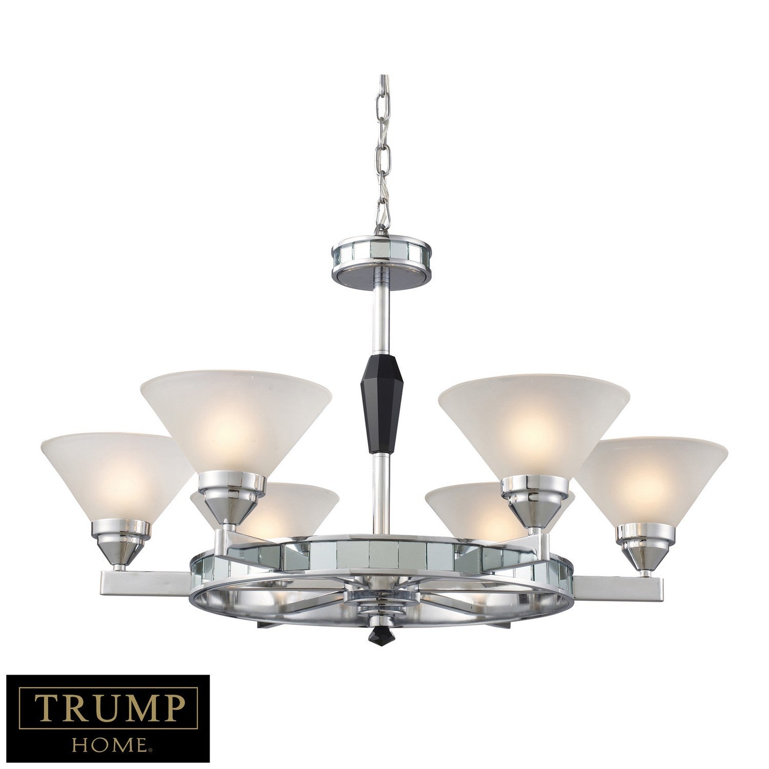 ELK Home - 1508/6 - Six Light Chandelier - Mercer - Polished Chrome