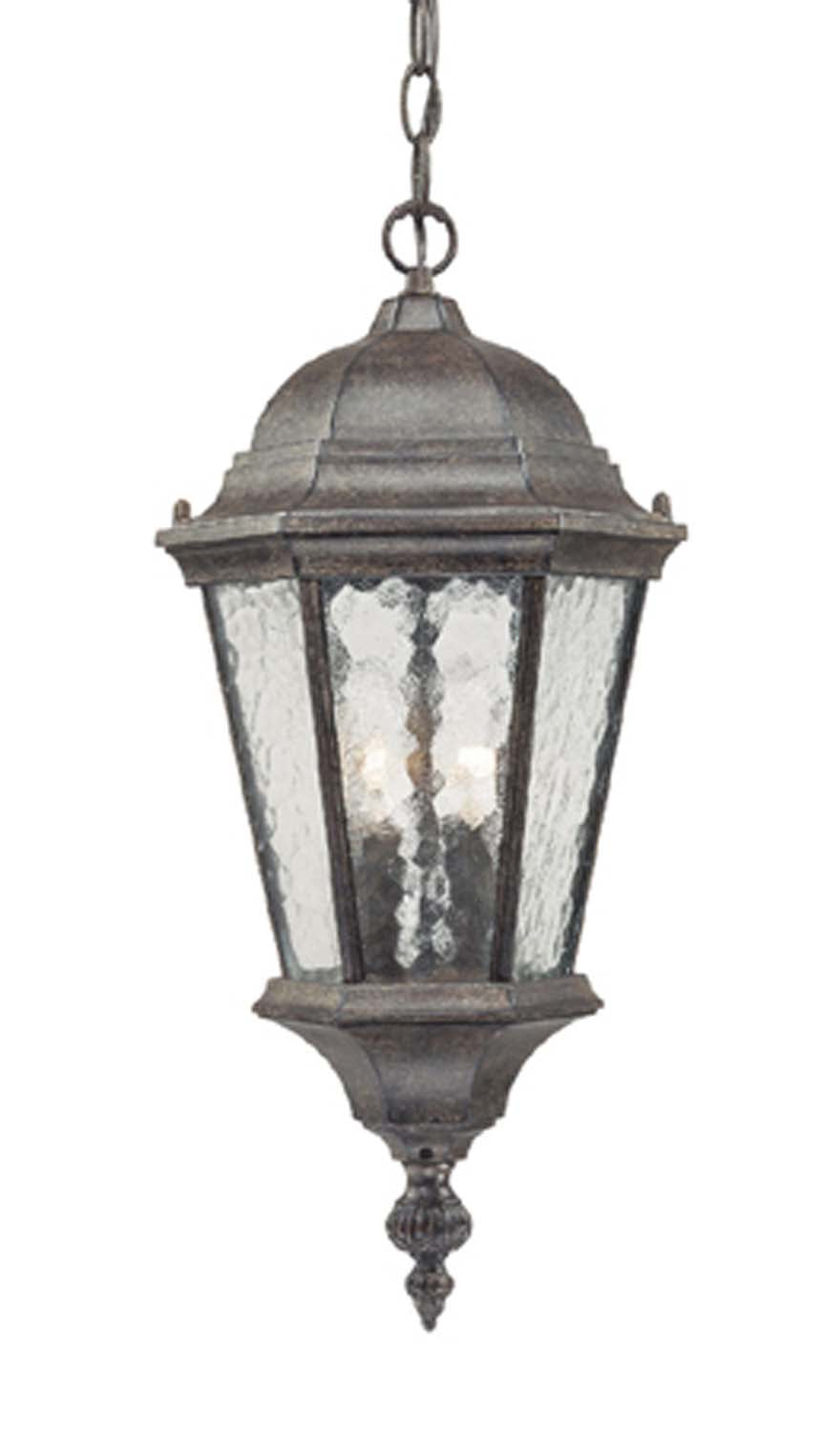 Acclaim Lighting - 5516BC - Two Light Hanging Lantern - Telfair - Black Coral