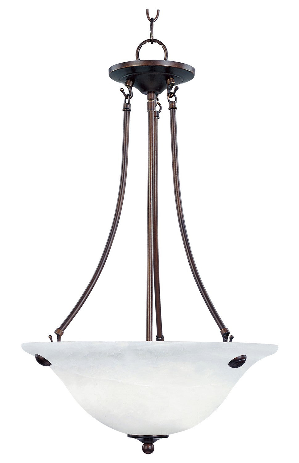 Maxim - 2682MROI - Three Light Pendant - Malaga - Oil Rubbed Bronze