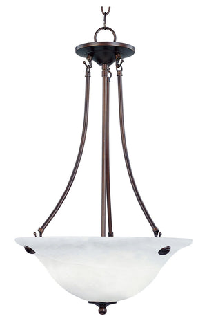 Maxim - 2682MROI - Three Light Pendant - Malaga - Oil Rubbed Bronze