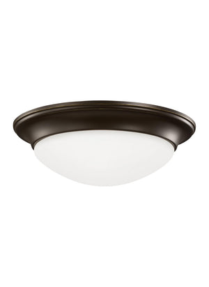 Generation Lighting. - 75435-710 - Two Light Flush Mount - Nash - Bronze