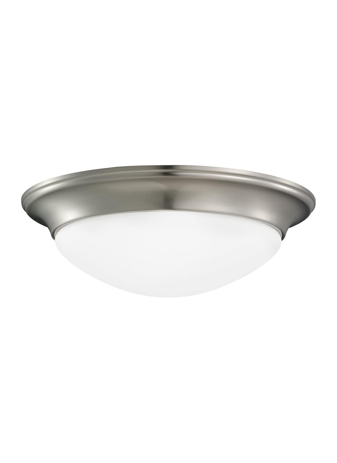 Generation Lighting. - 75435-962 - Two Light Flush Mount - Nash - Brushed Nickel