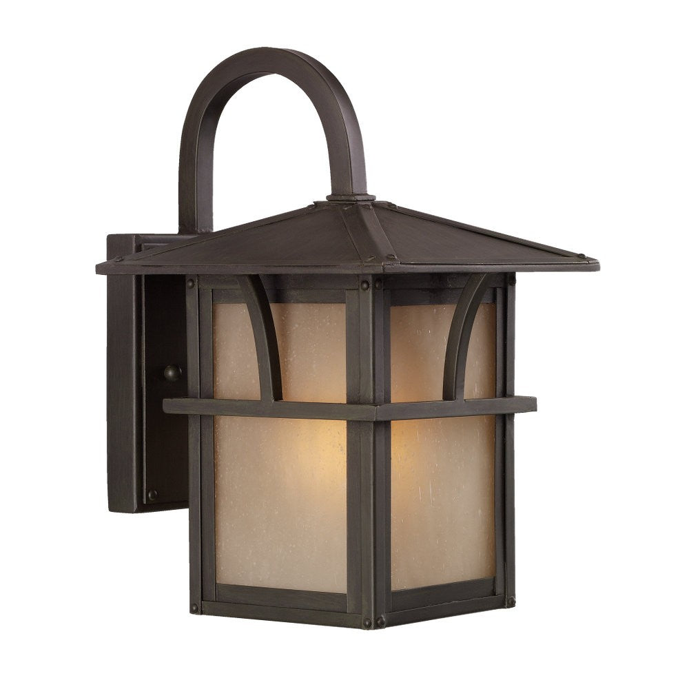 Generation Lighting. - 88880-51 - One Light Outdoor Wall Lantern - Medford Lakes - Statuary Bronze