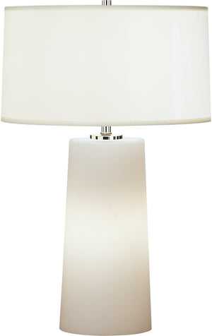 Robert Abbey - 1580W - Two Light Accent Lamp - Rico Espinet Olinda - Frosted White Cased Glass Base w/Night Light