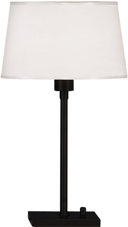 Robert Abbey - 1832 - One Light Table Lamp - Real Simple - Matte Black Powder Coat over Steel