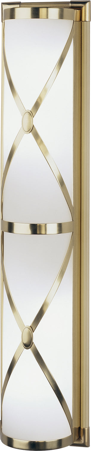 Robert Abbey - 1987 - Four Light Wall Sconce - Chase - Antique Brass