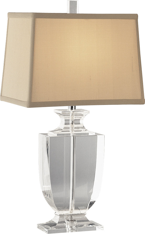 Robert Abbey - 3329 - One Light Accent Lamp - Artemis - Clear Crystal w/Silver