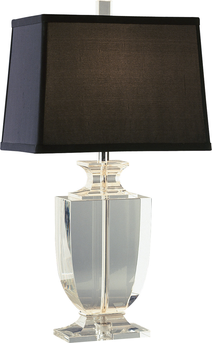 Robert Abbey - 3329B - One Light Accent Lamp - Artemis - Clear Crystal w/Silver Plate