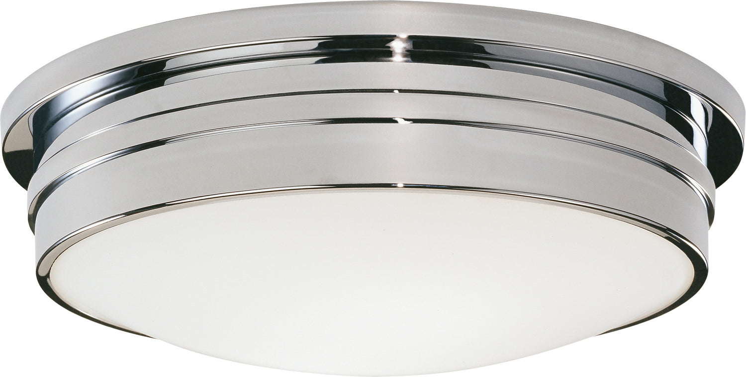 Robert Abbey - C1317 - Three Light Flushmount - Roderick - Polished Chrome