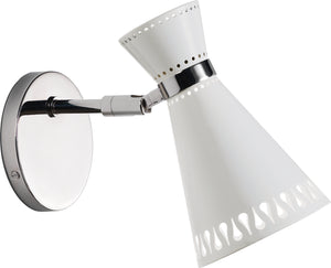 Robert Abbey - W697 - One Light Wall Sconce - Jonathan Adler Havana - Polished Nickel